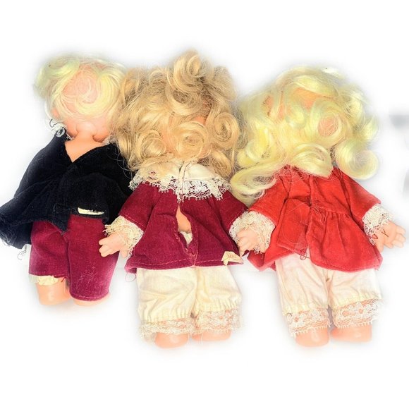 Vintage Playmates Doll Girl 7" side eyed Made in Hong Kong - Picture 2 of 6